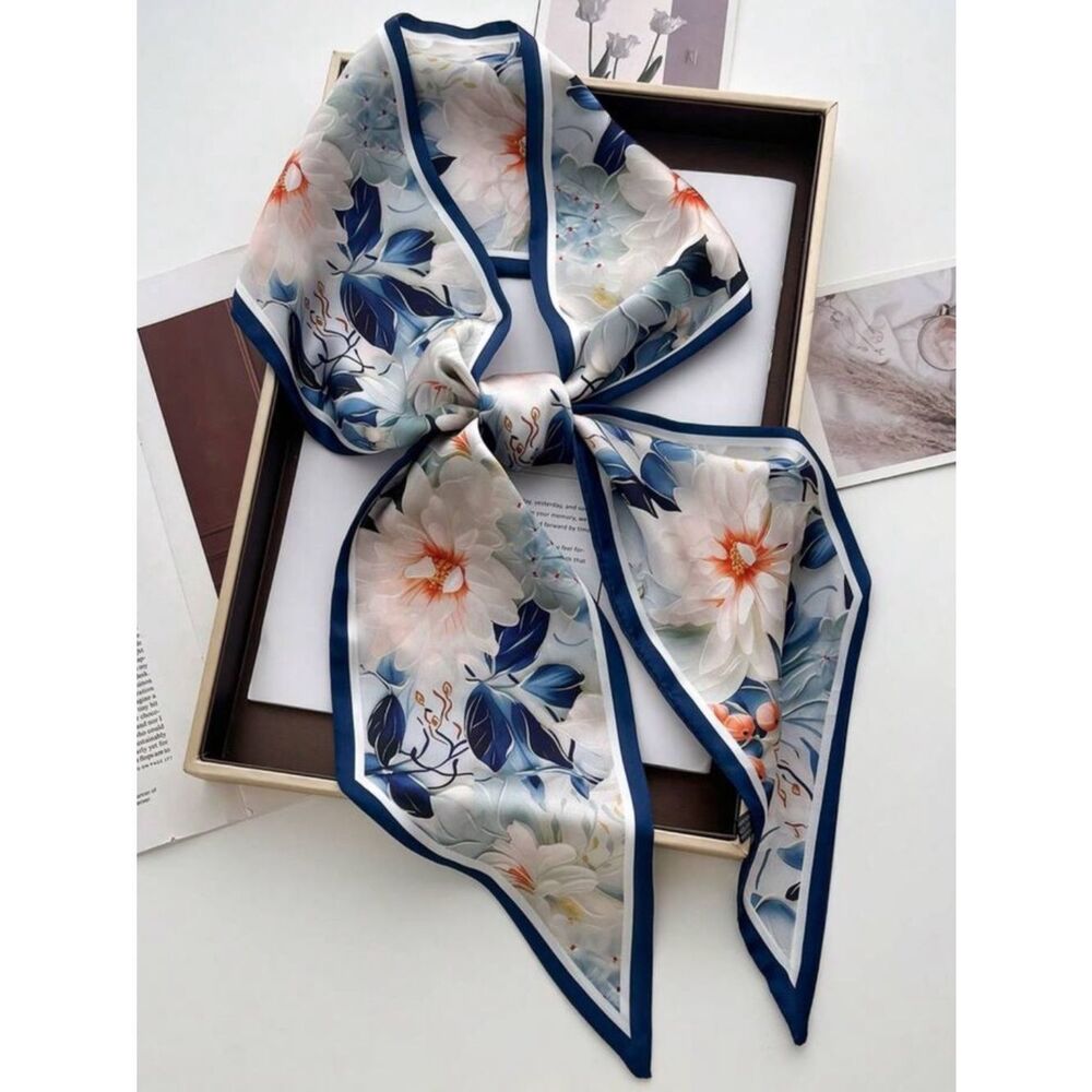 Floral Scarf P133